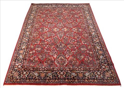Karastan "Sarouk" Wool Rug, 20th Century