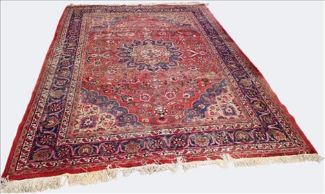 Hand-Knotted Persian Rug