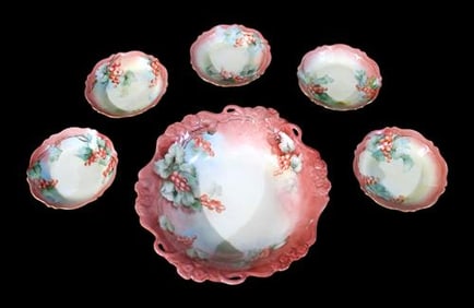 Royal Crown Bavaria Porcelain Berry Set