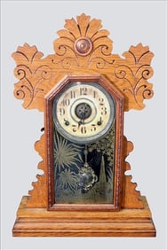 E Ingraham & Co. "Viola" Model Mantel Clock, Late 19th Century