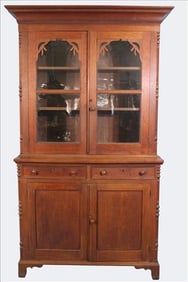 Walnut Jackson Press Bookcase
