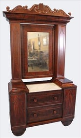 Oversized Mitchell & Rammelsberg Victorian Wig Dresser