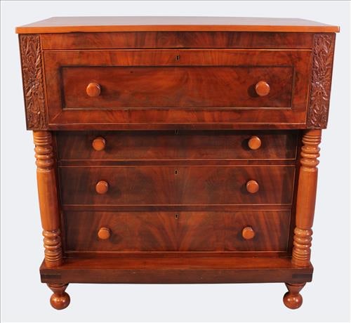 Classical Mahogany Bulter's Desk (1 of 7)