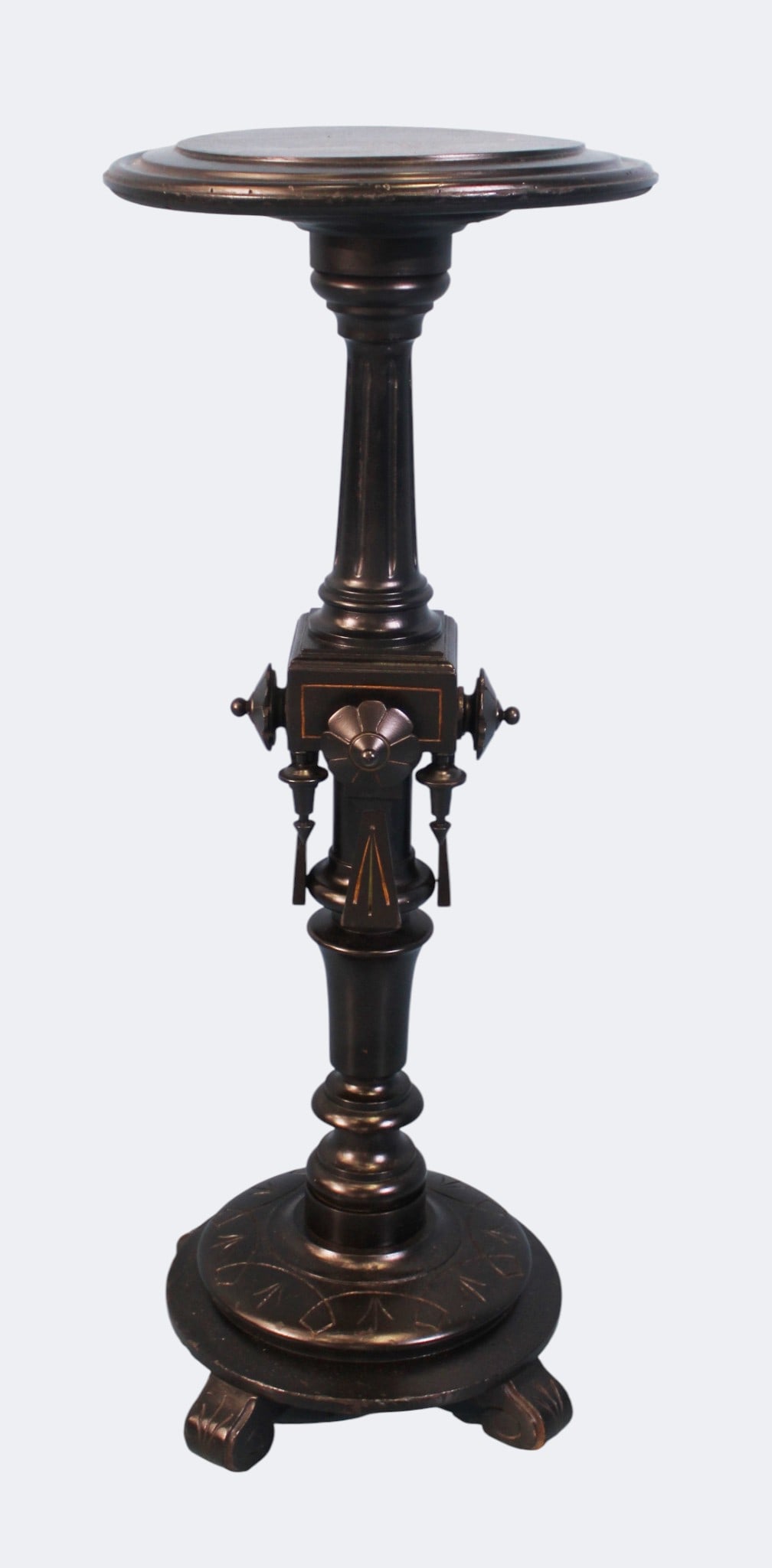 Victorian Ebonized Pedestal (1 of 3)