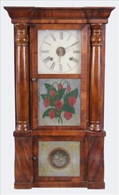Seth Thomas Pillar & Scroll Shelf Clock