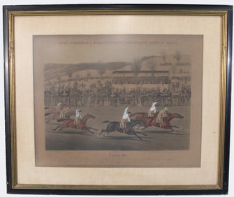 "Herfordshire & Momouthsire Grand Hunt Steeple Chase - Coming in"