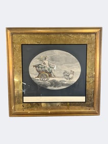 Neoclassical Engraving of Mercurius, 19th century