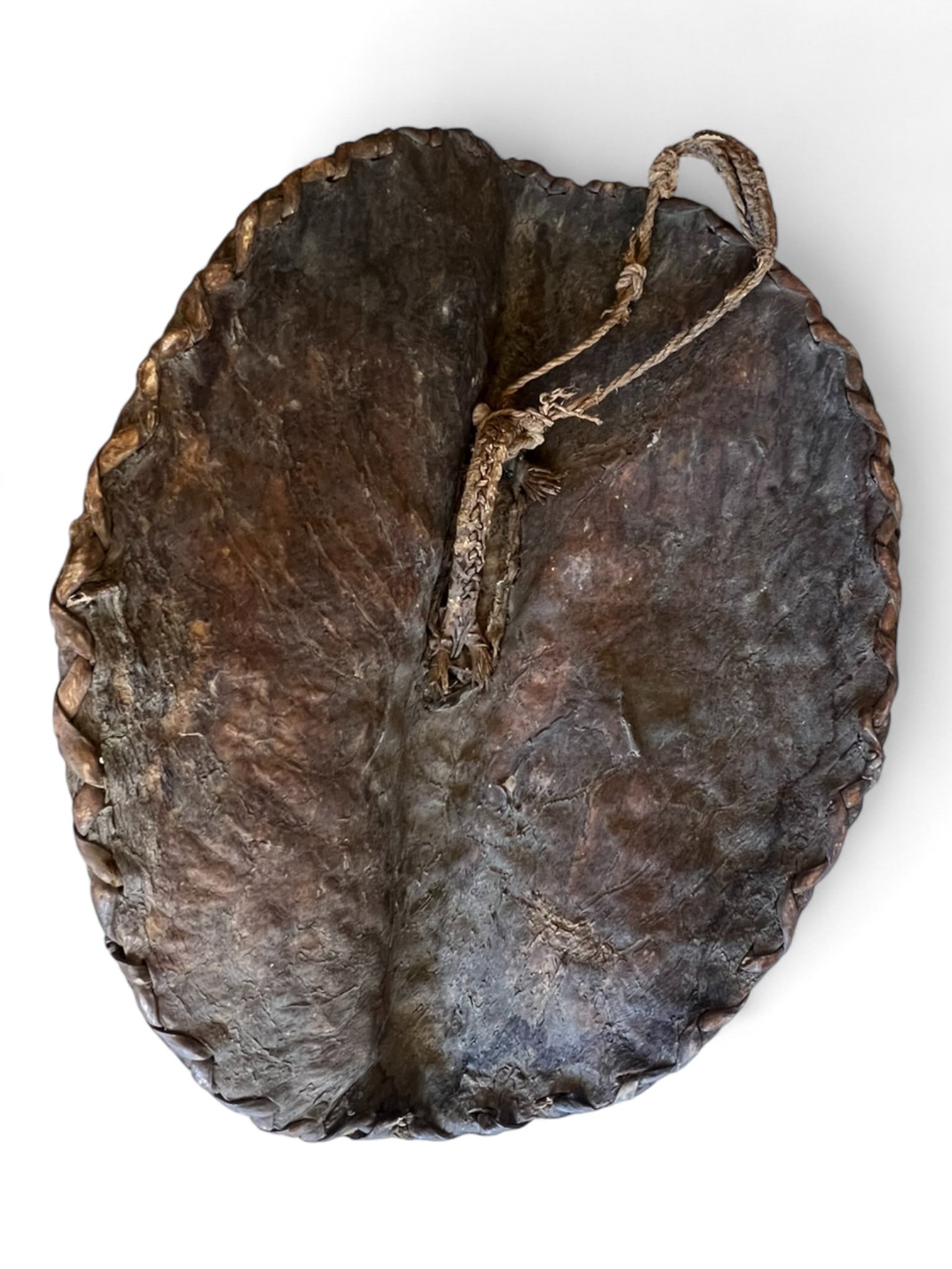 African Hide Shield, Possibly Sudan or Ethiopia, Late 19th–Early 20th Century (1 of 3)