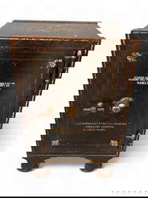 Herring-Hall-Marvin Safe Co. Iron Safe, Early 20th Century