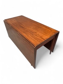 American Inlaid Mahogany Drop-Leaf Dining Table, Circa 1820–1840