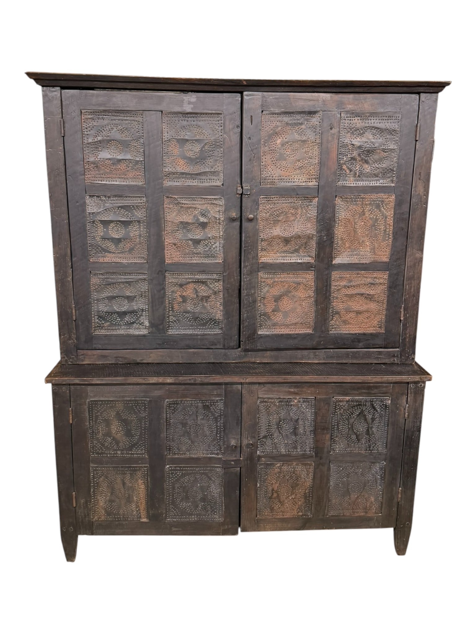 Monumental Southern Pie Safe with Twelve-Punched-Tin Panels, Mid-19th Century (1 of 7)