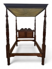 Mahogany Full Tester Bed, 19th Century