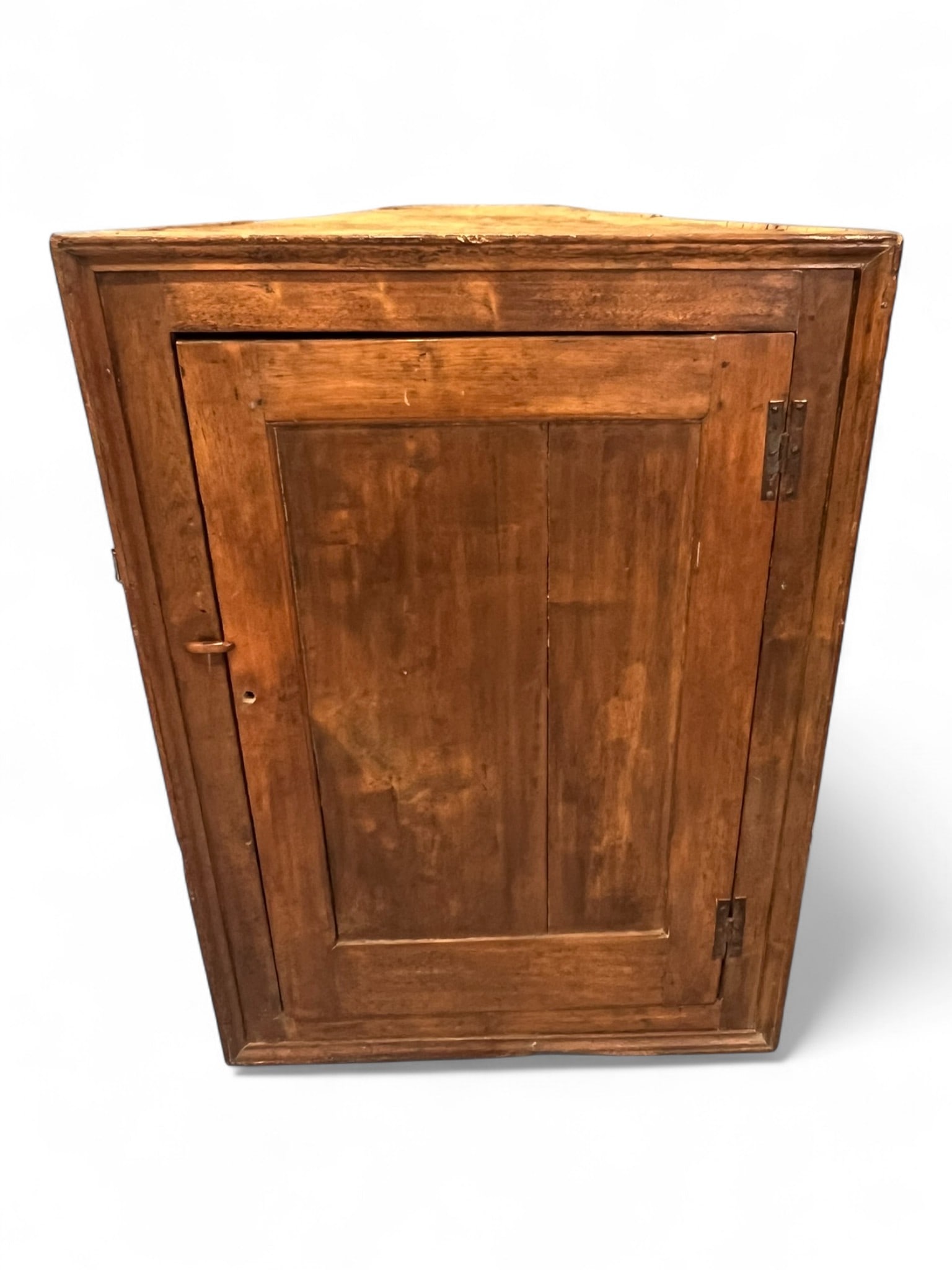 Southern Yellow Pine Corner Cupboard, 19th Century (1 of 6)