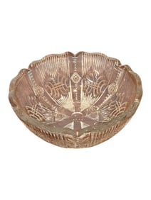 American Brilliant Period Cut Glass Bowl