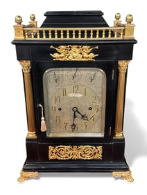 Large English Triple-Fusee Bracket Clock Retailed by Shreve, Crump & Low, Boston, ca. 1885–1905