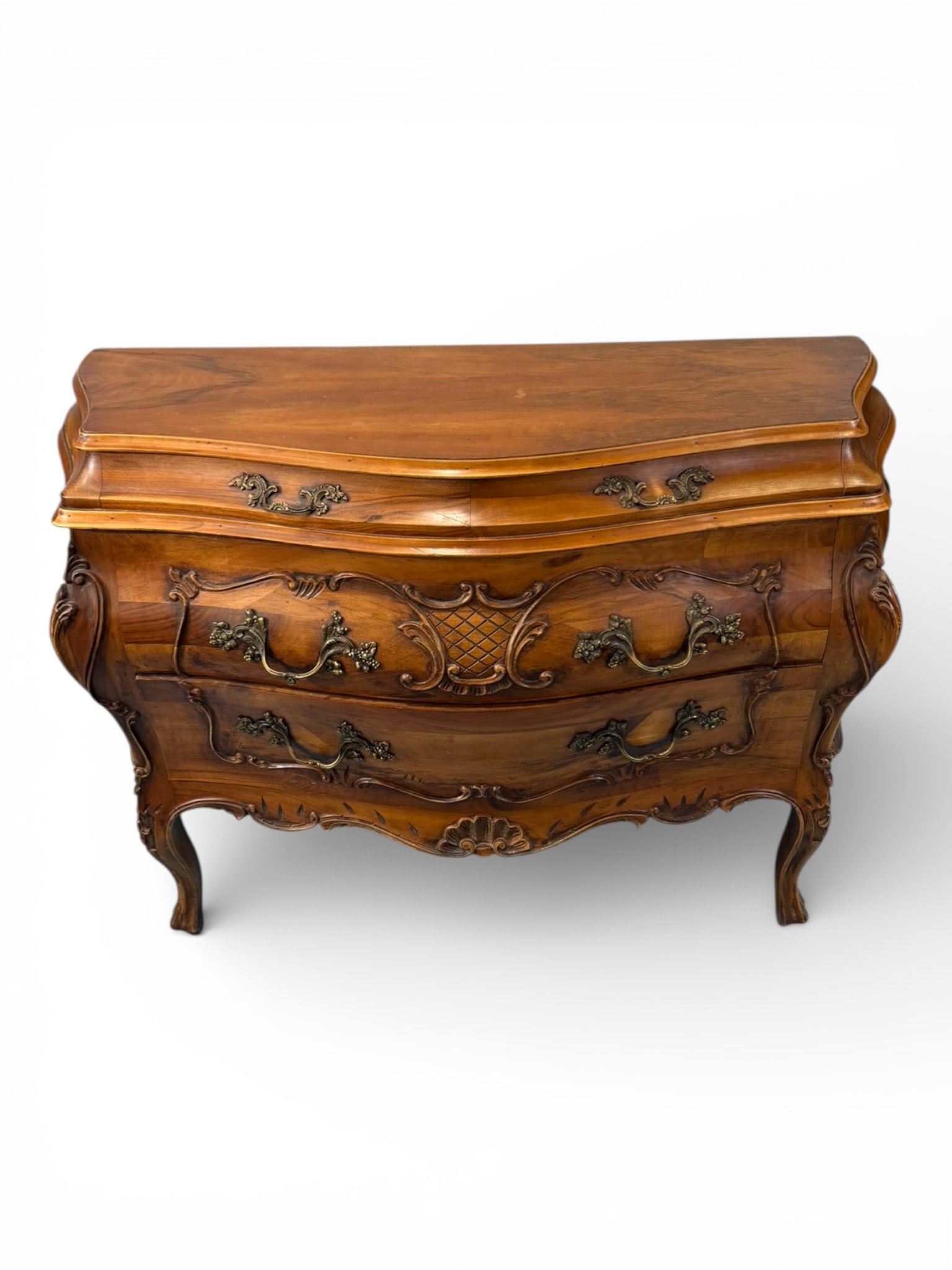 Louis XV Style Bombe Commode (1 of 6)
