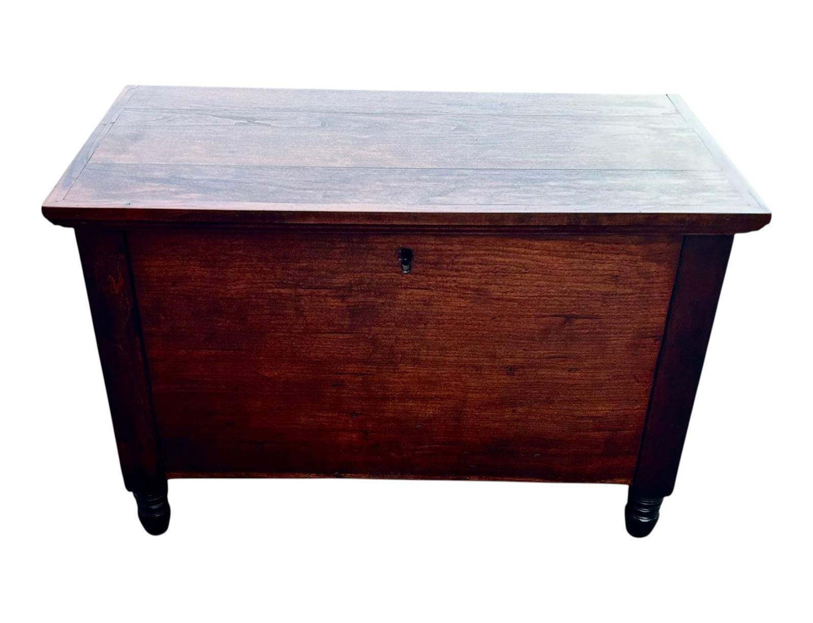 Miniature Sheraton Cherry Sugar Chest / Blanket Chest (1 of 3)