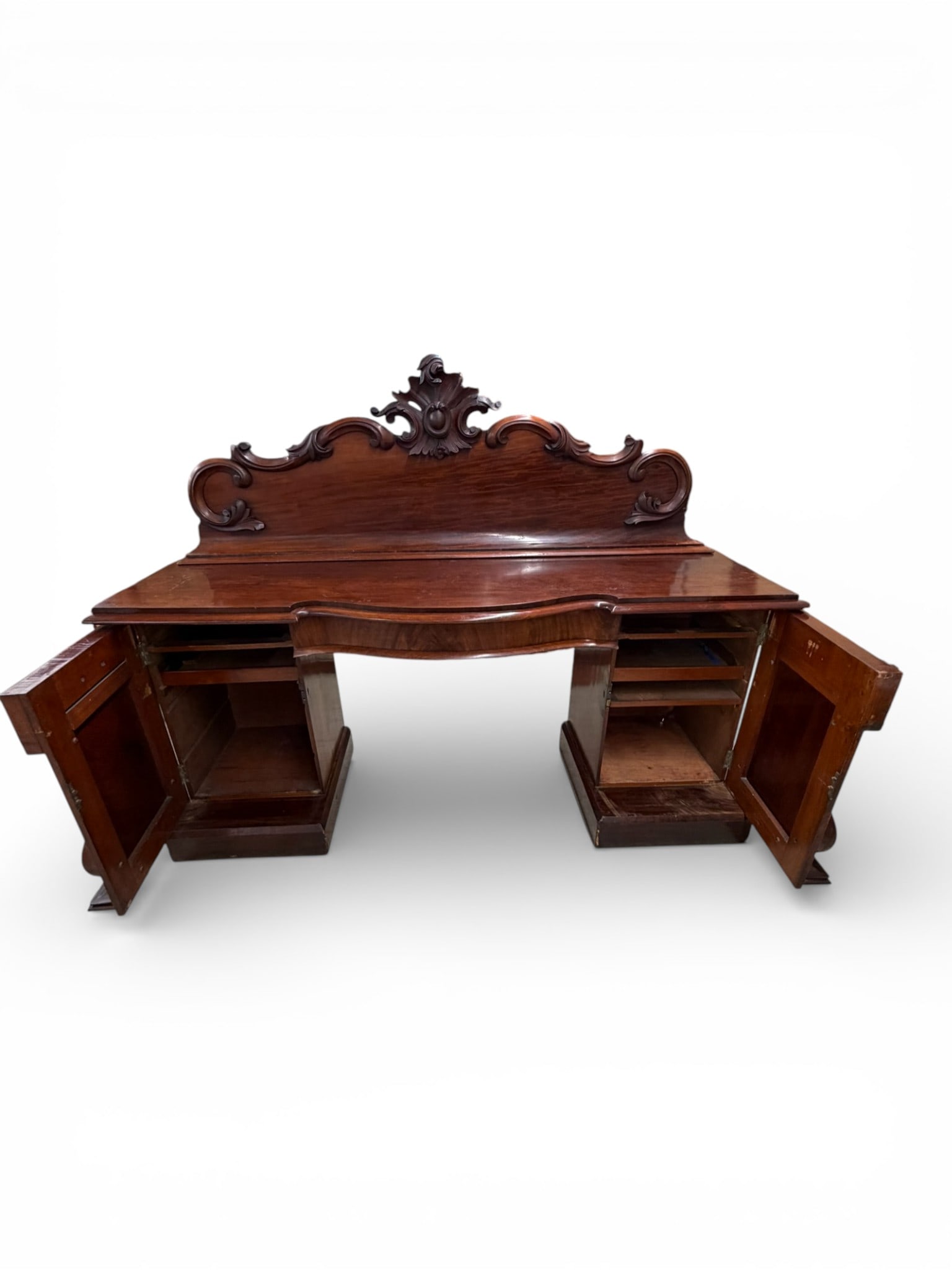 American Classical Mahogany Sideboard - 4