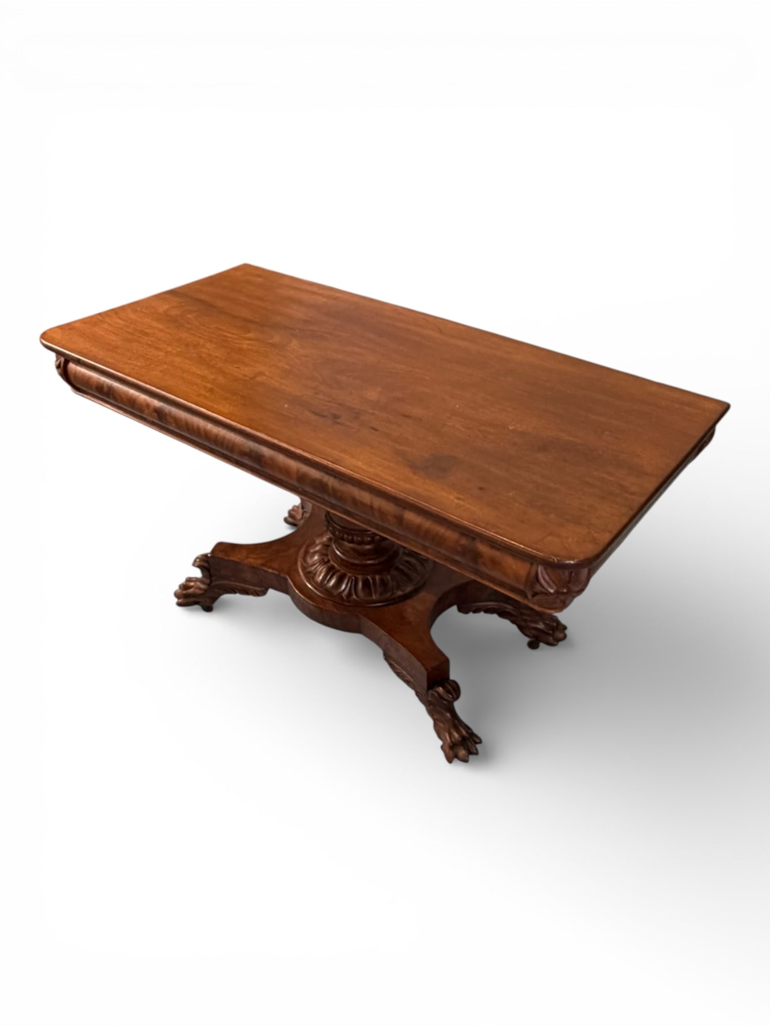 American Classical Mahogany Console / Games Table - 3