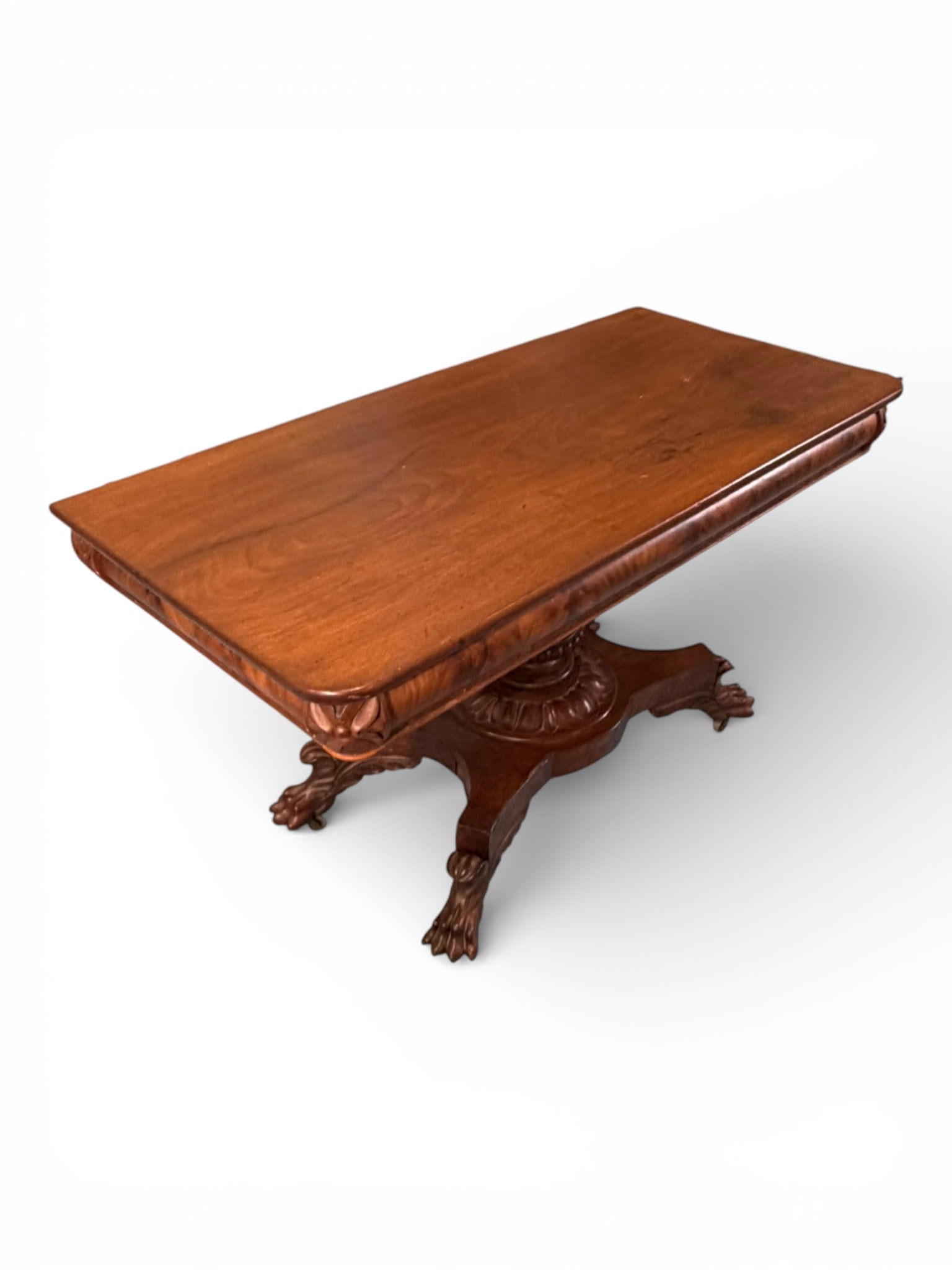 American Classical Mahogany Console / Games Table - 4