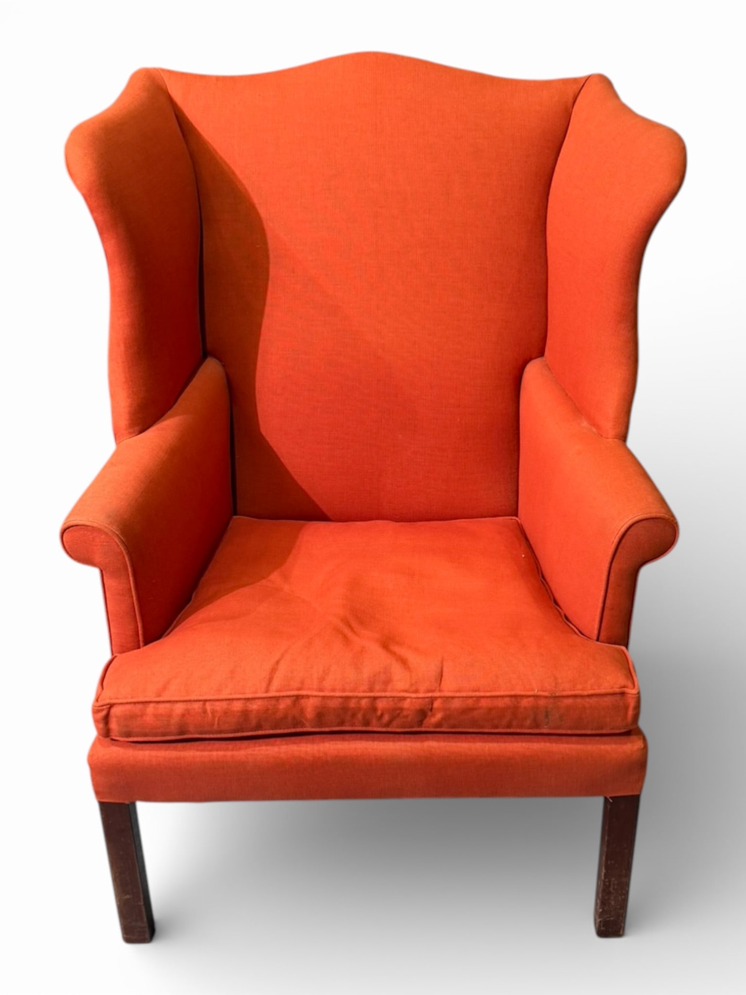 Chippendale Wing Back Parlor Chair (1 of 4)