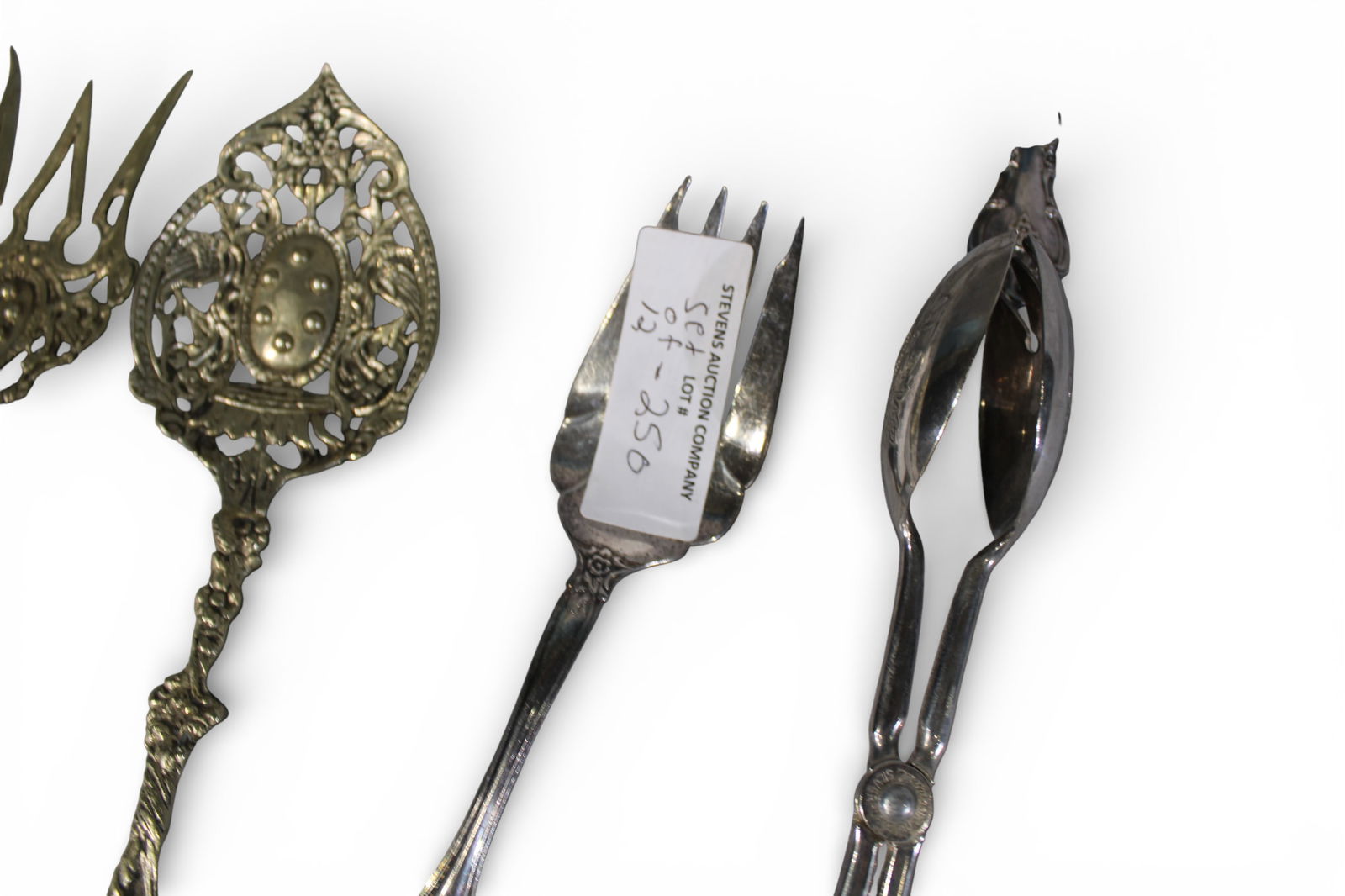 Assorted Silverplate Flatware and Serving Pieces, 12 Pieces - 7