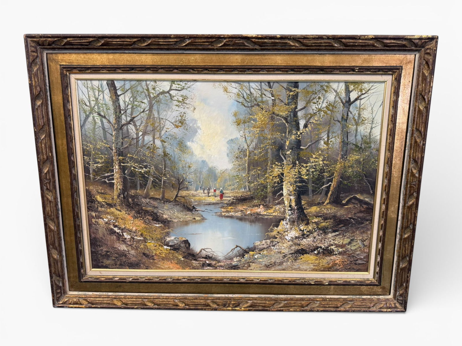 American Landscape Painting, Signed G. Jacob — Early 20th Century (1 of 4)