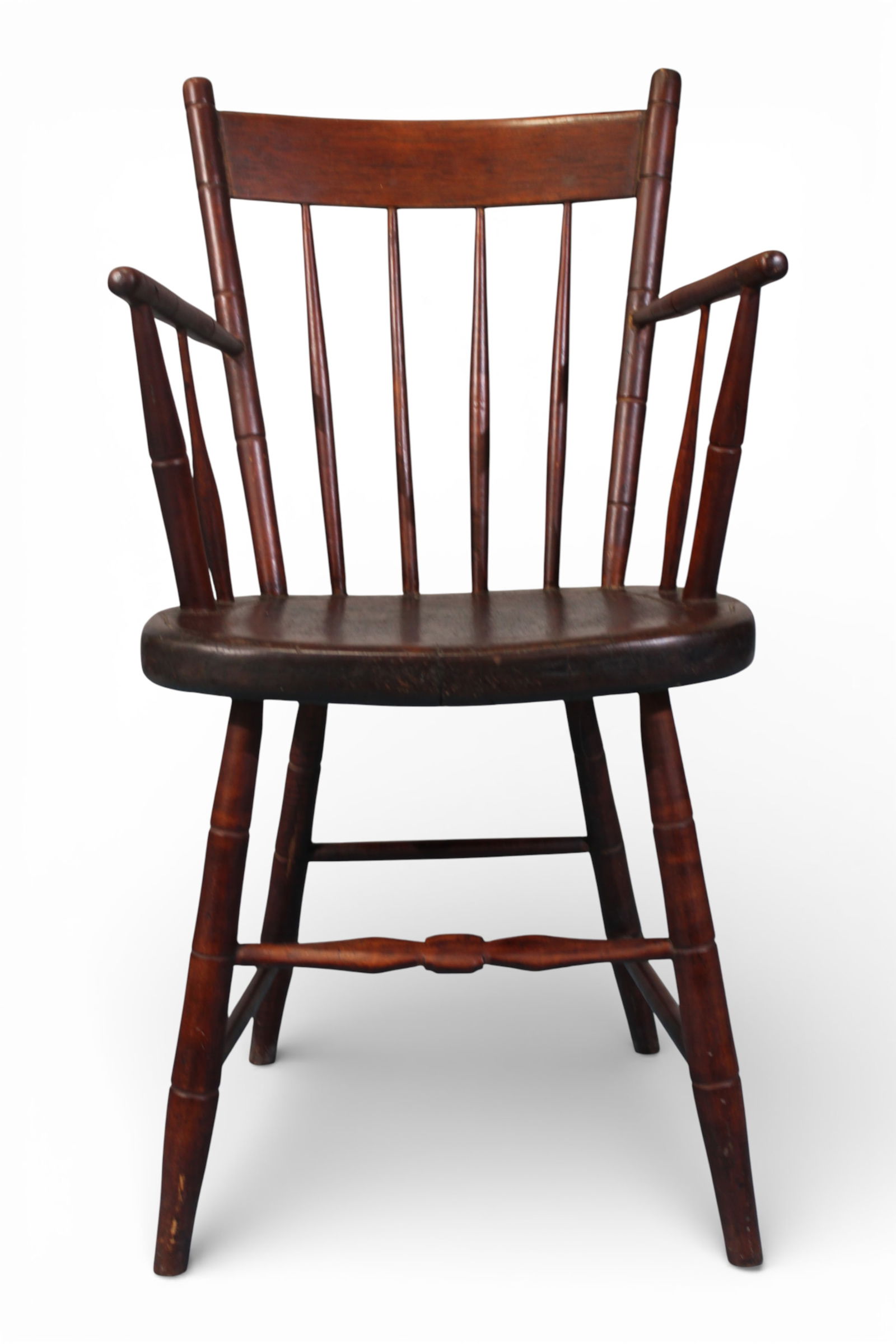 Comb-Back Windsor Armchair, Mid 19th Century (1 of 4)