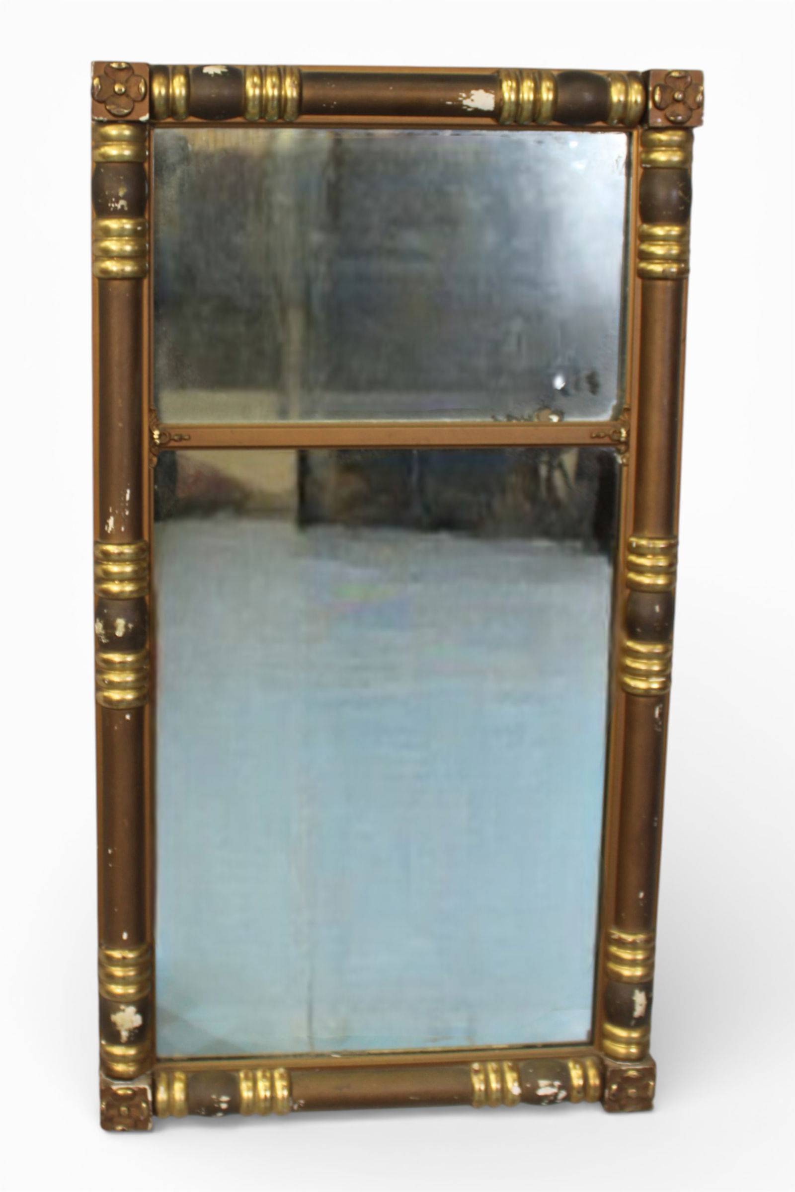 19th Century Federal Giltwood Wall Mirror (1 of 2)