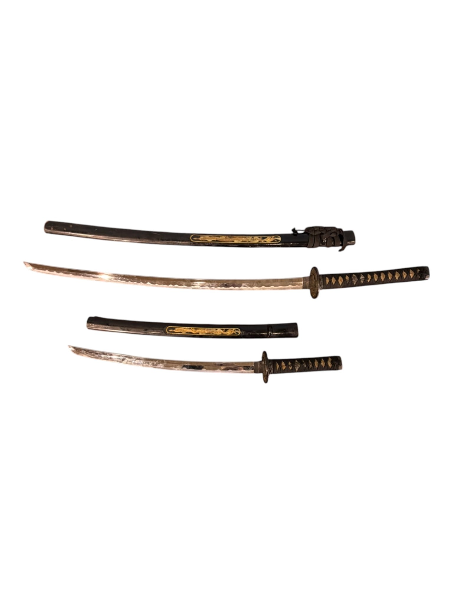 Pair Samuri Swords, (1 of 3)