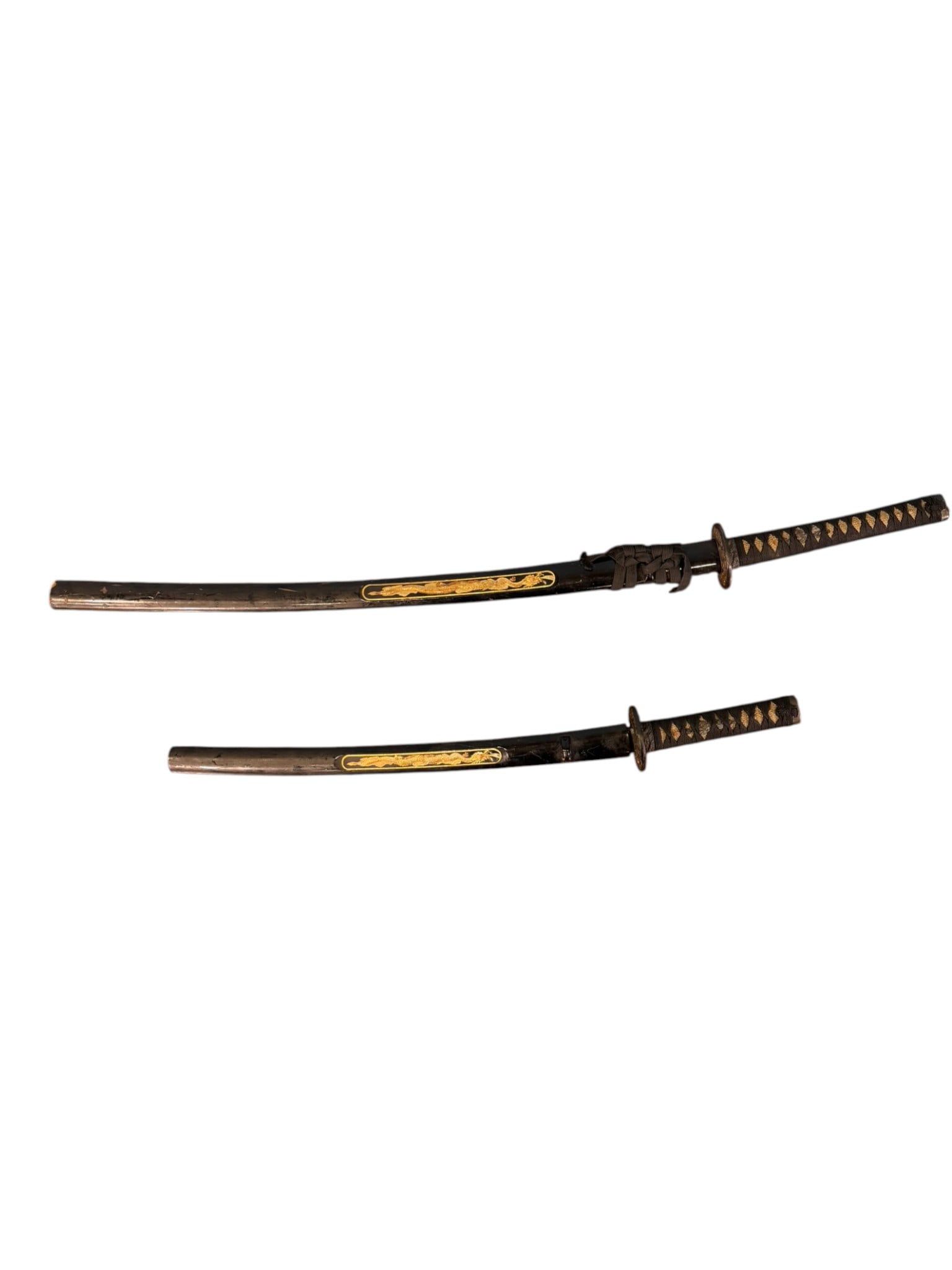 Pair Samuri Swords, - 2