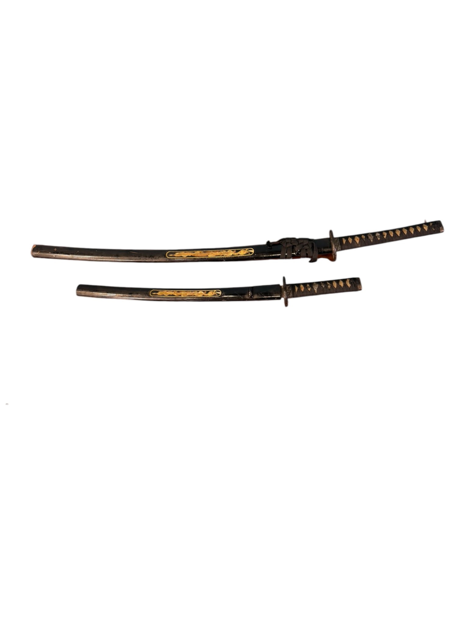 Pair Samuri Swords, - 3