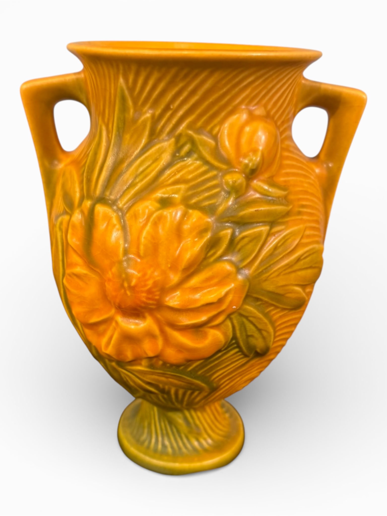 Roseville Poppy Vase, American, ca. 1932–1935 (1 of 4)