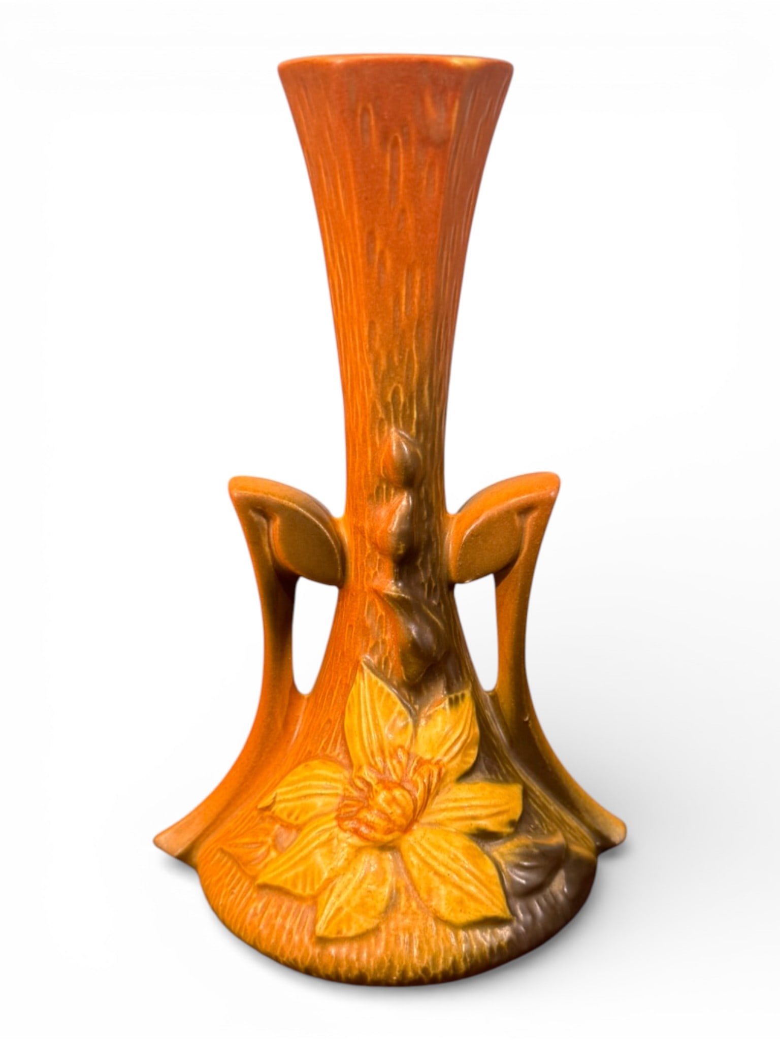 Roseville Clematis Vase, American, ca. 1944–1946 (1 of 4)