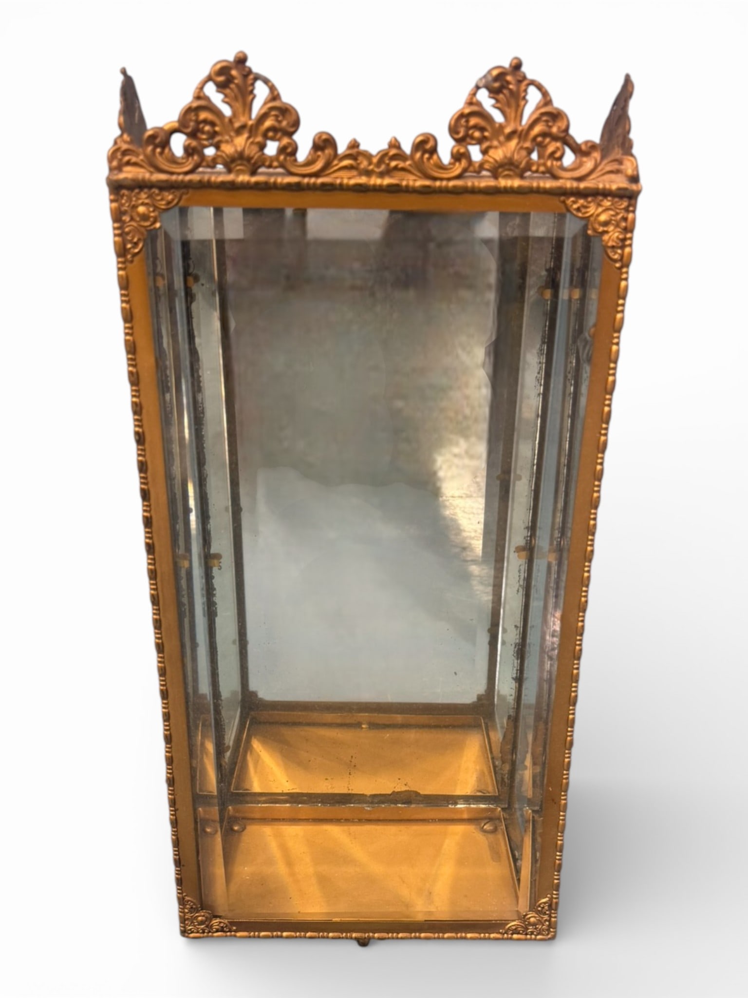 French Gilt Bronze Table Vitrine, Belle Époque Style (1 of 3)