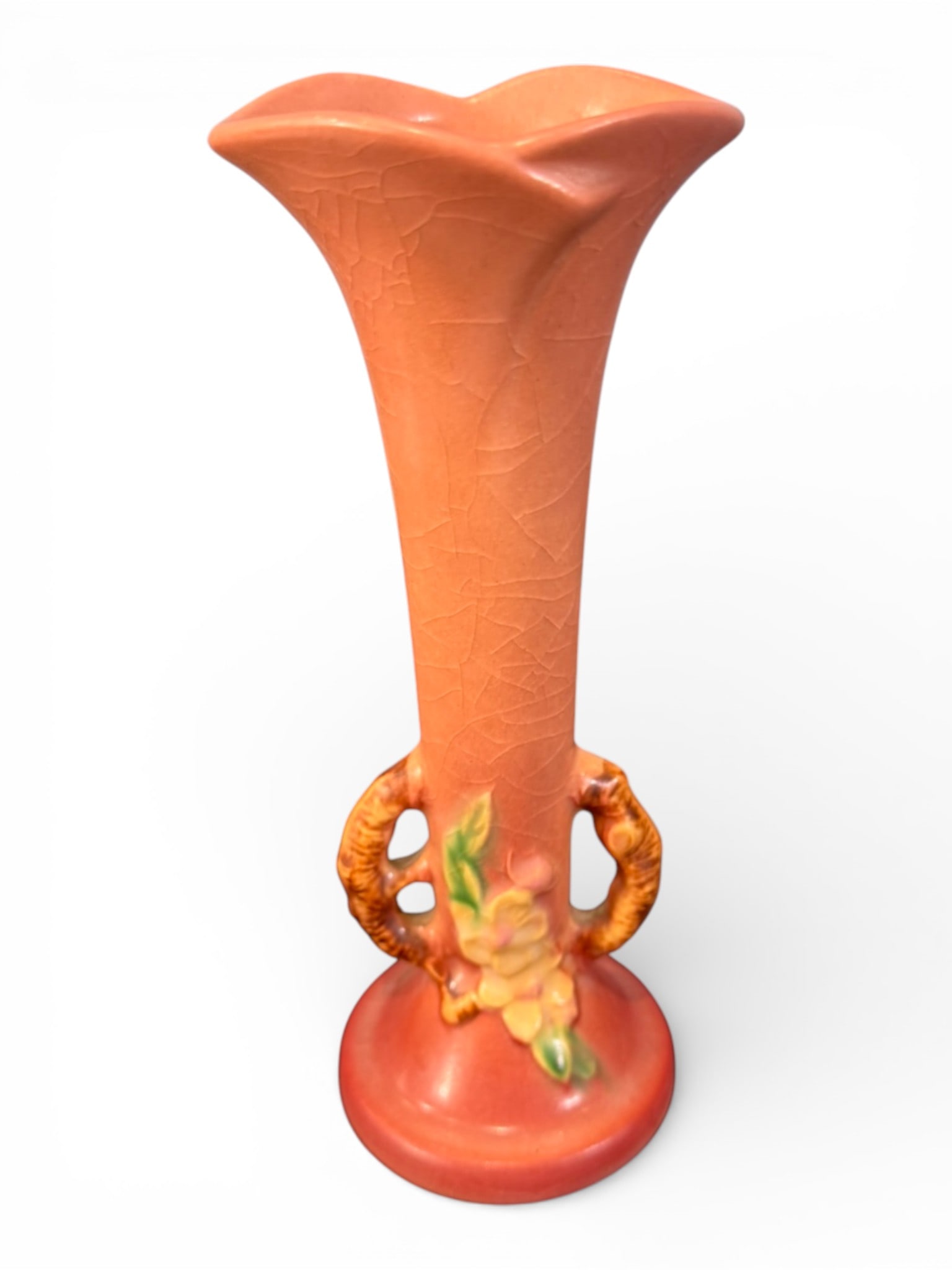 Roseville Pottery Vase, Shape 379-7 (1 of 3)