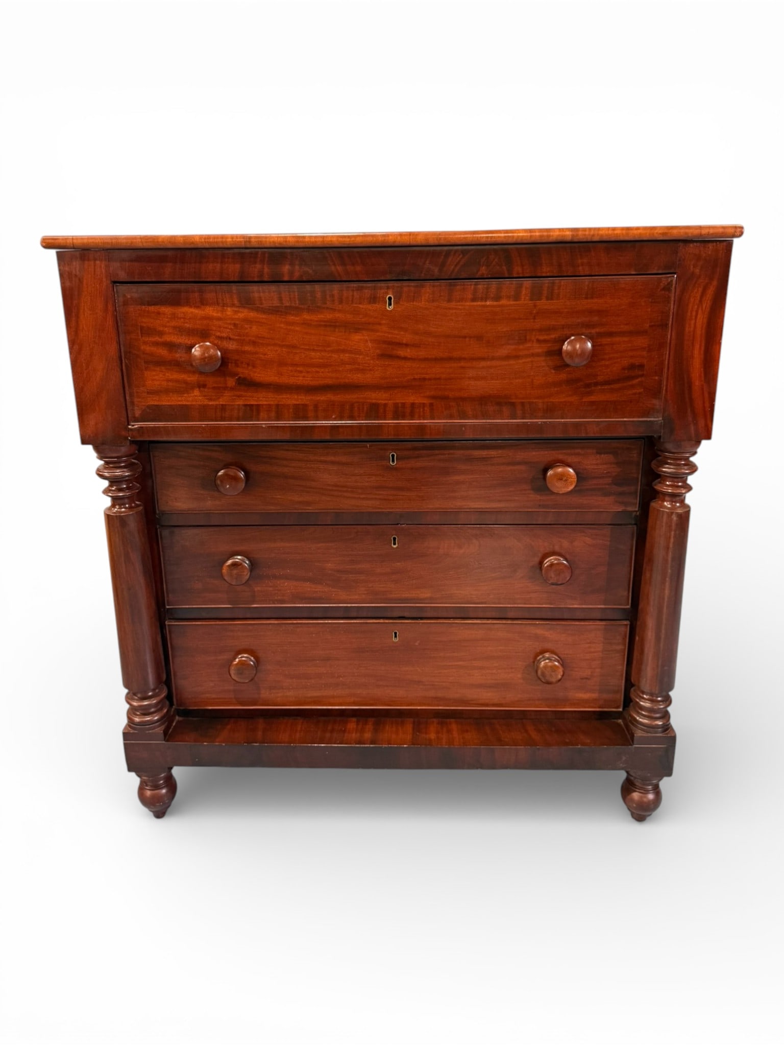 American Federal Cherry Chest of Drawers (1 of 7)