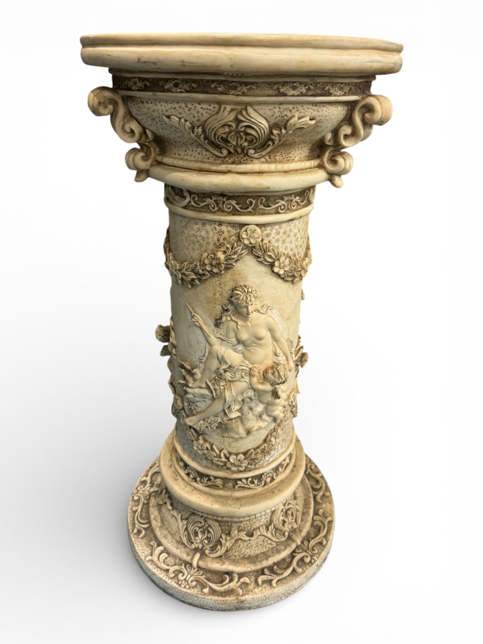 Classical Composite Figural Pedestal, Late 19th Century (1 of 3)