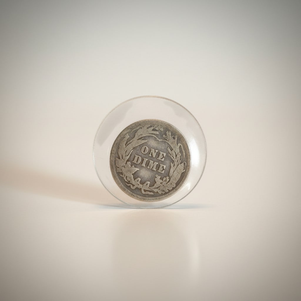 1902 Barber Silver Dime - 2