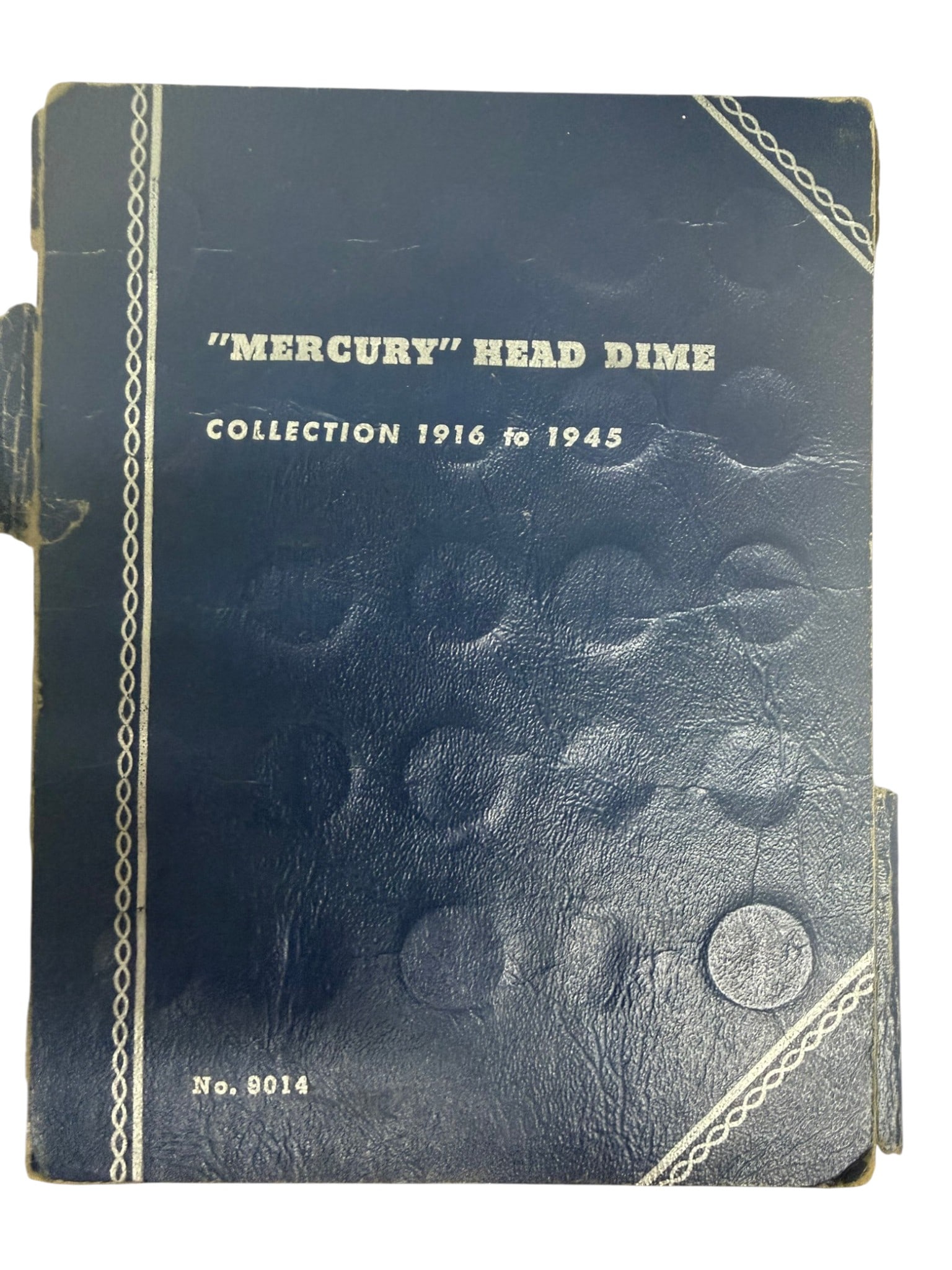 Partial Mercury Dime Collection in Album (1916–1945) (1 of 4)