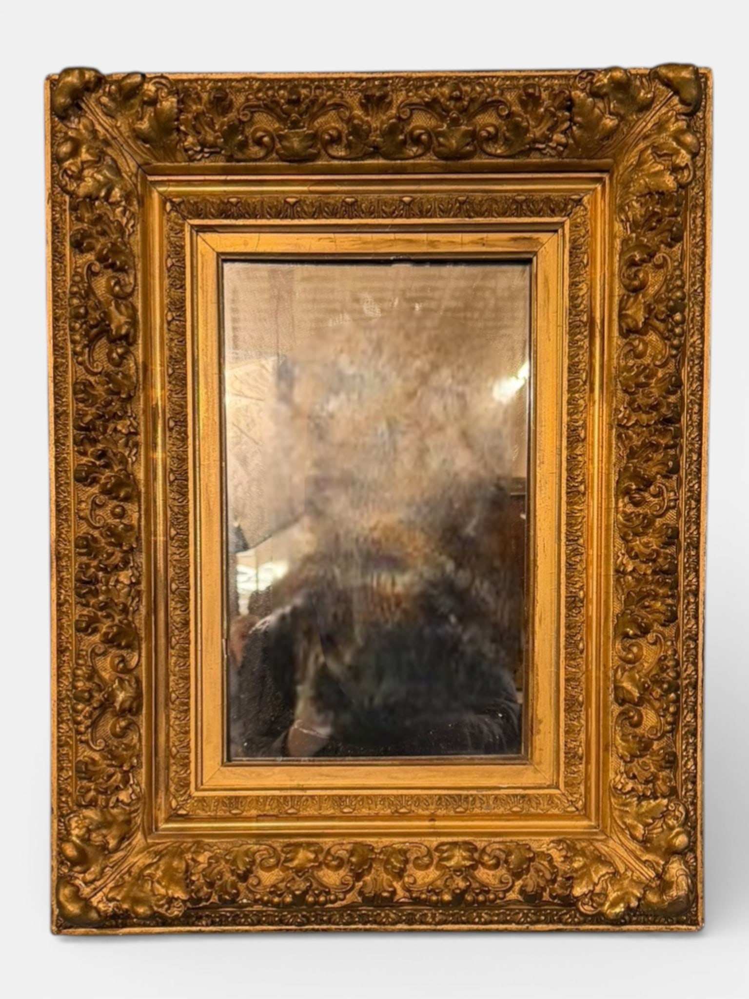 Continental Giltwood Wall Mirror (1 of 6)