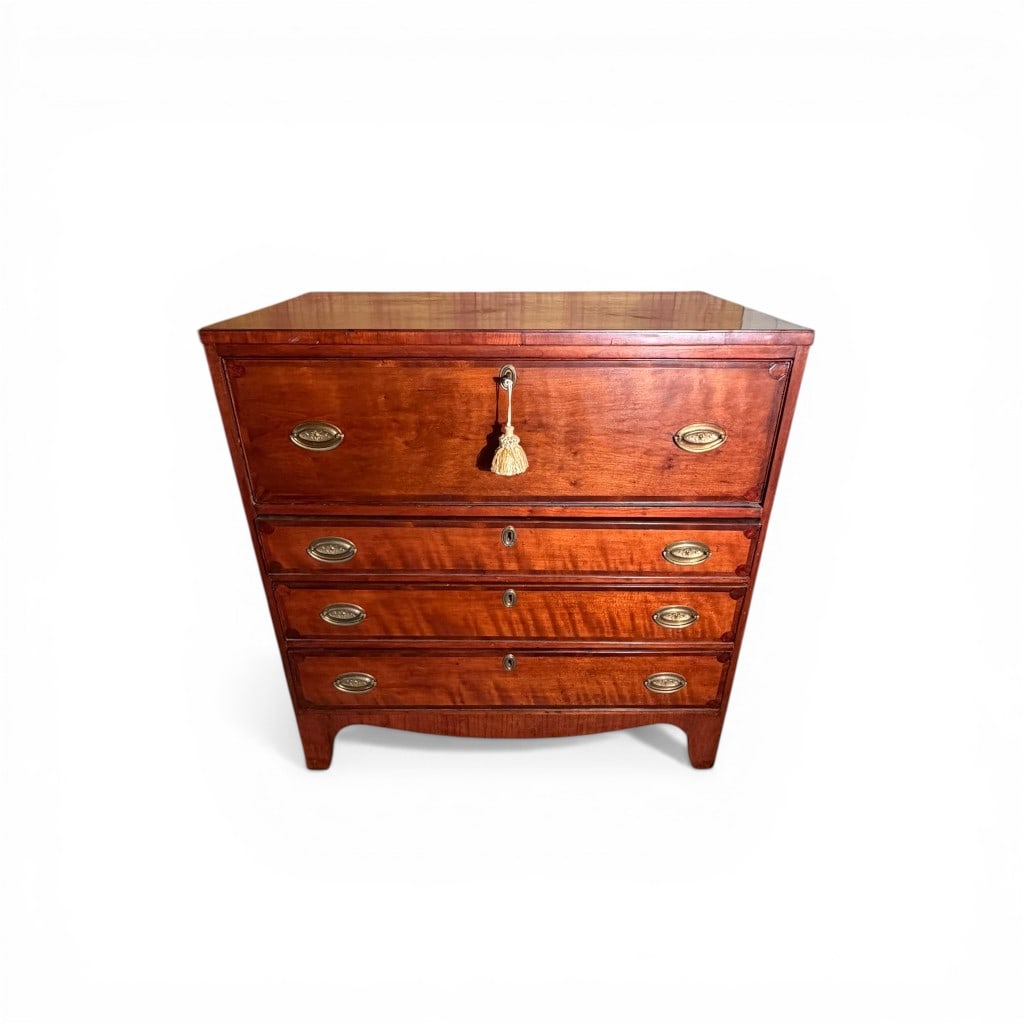Fine Southern Federal Mahogany Fall-Front Desk, c. 1800–1820 (1 of 10)