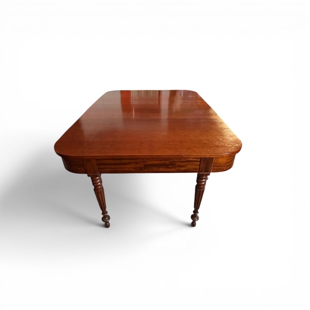 American Classical Mahogany Drop-Leaf Dining Table - 5