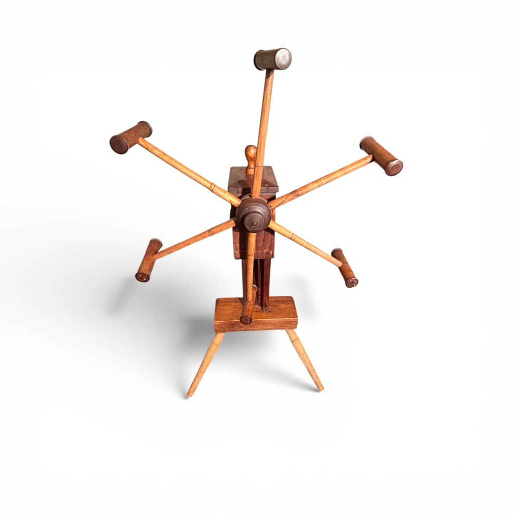 American Yarn Swift (Clock Reel / Skein Winder),19th Century (1 of 5)