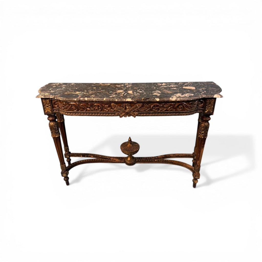 Italian Neoclassical Style Carved Console Table (1 of 7)