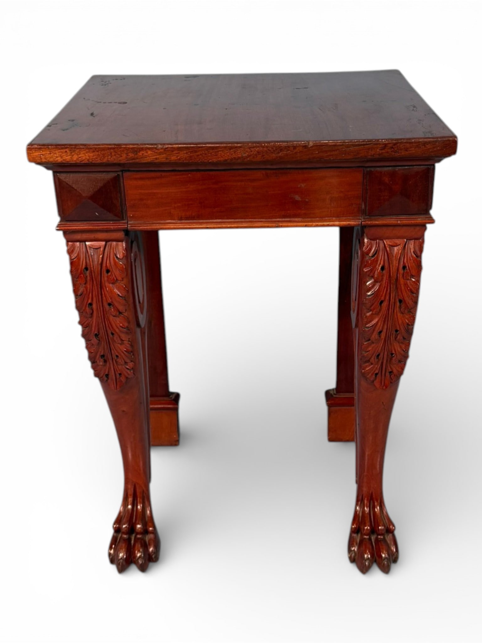 American Classical Mahogany Console Table - 2