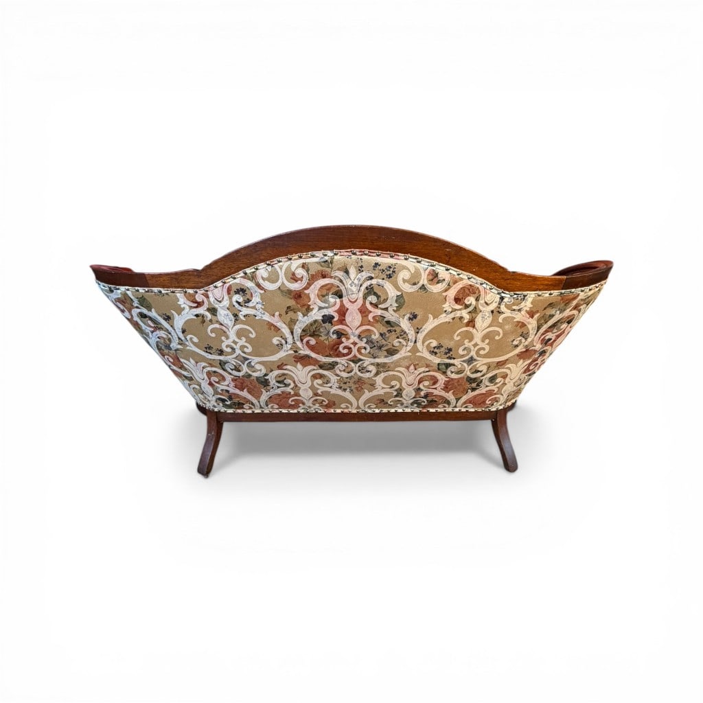Victorian Upholstered Settee - 5
