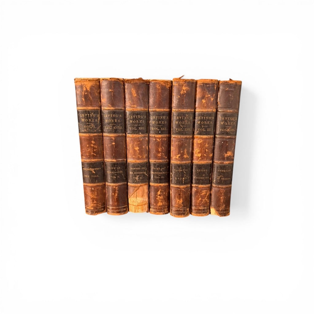 Seven Volumes of Irving’s Works (1859 Edition) (1 of 3)
