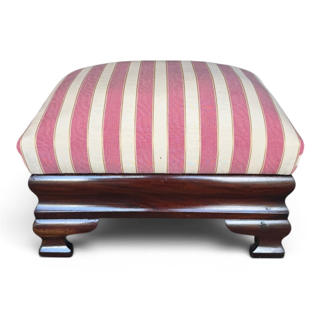 American Empire Mahogany Footstool (1 of 4)