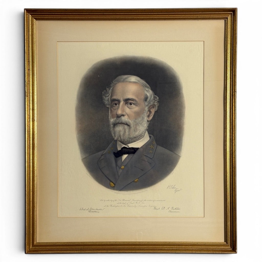 Important Robert E. Lee Memorial Engraving (1 of 7)